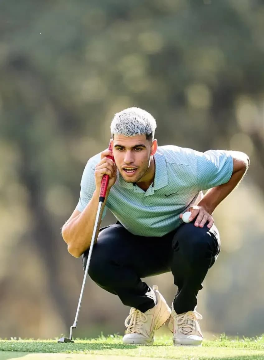 Alcaraz, golfeur à handicap 11 : Garcia impressionné