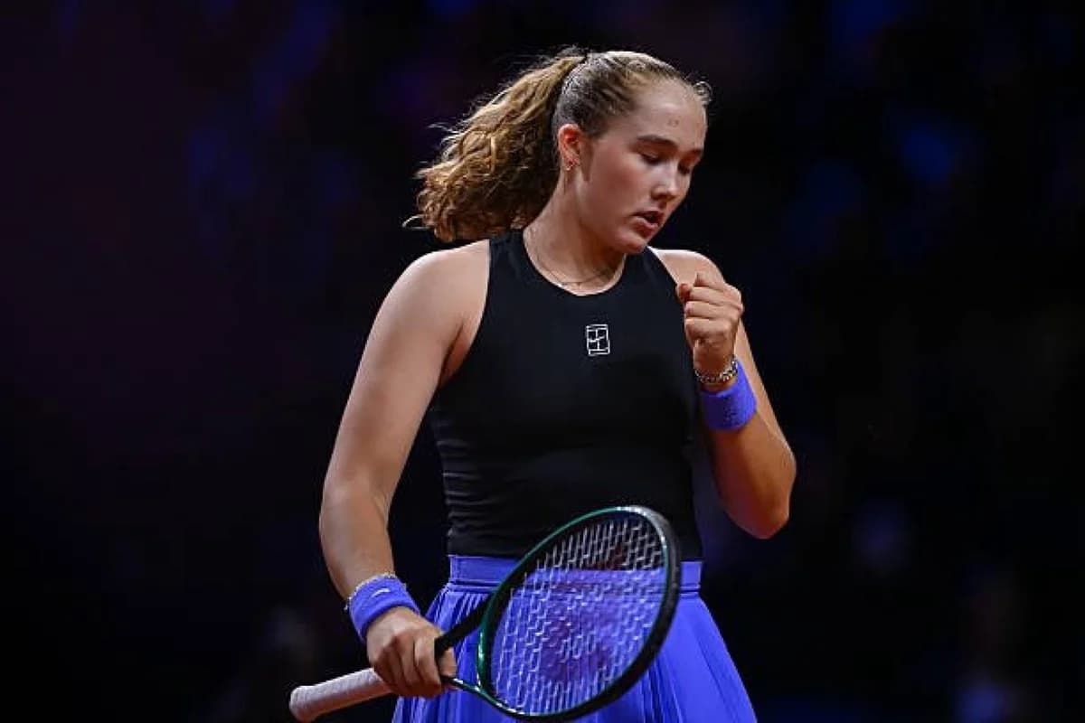 Andreeva renversa Ostapenko à Stuttgart après un premier set