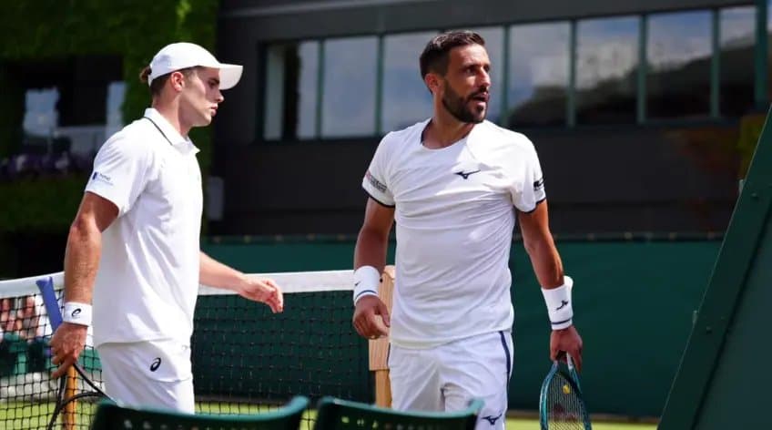 Arthur Fery renverse Damir Dzumhur après un incident au siège