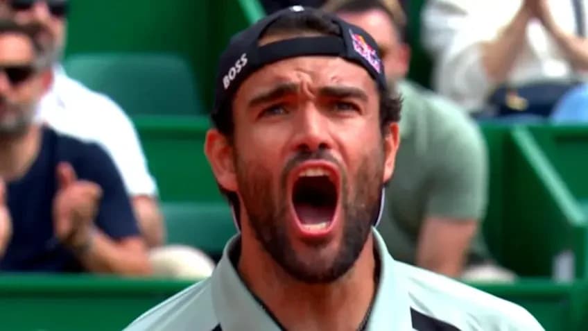 Berrettini étrille Medvedev 6-0 6-0 à Monte-Carlo