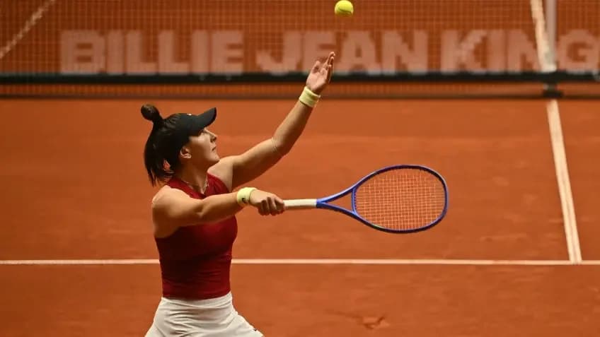 BJK Cup : Andreescu perd deux fois, le Canada éliminé
