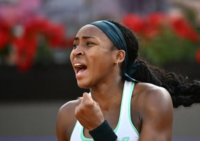 Coco Gauff a frôlé l’élimination avant la finale à Rome
