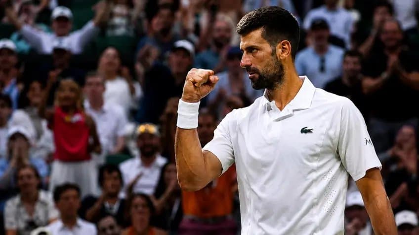 Djokovic en 1/2 à Wimbledon après un quart en 5h15