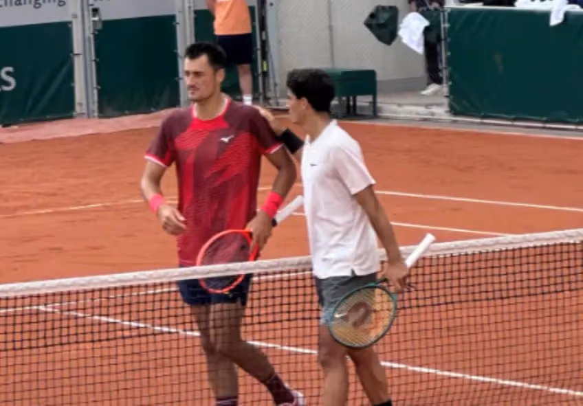 Federico Cina élimine Bernard Tomic en qualifications à Paris