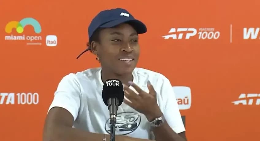 Gauff se confie sur le syndrome de l'imposteur à Miami