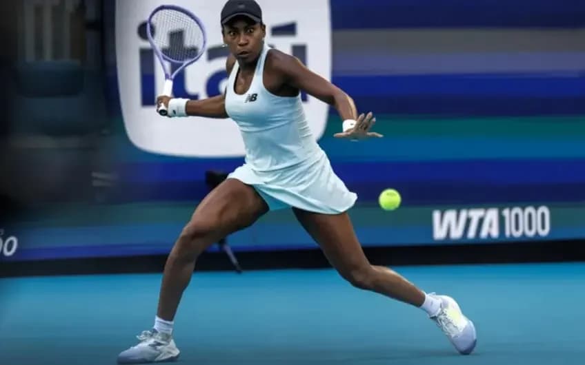Gauff passe en 8e à Miami malgré une douleur au bras