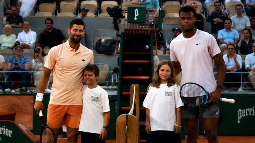Giovanni Mpetshi Perricard a bousculé Novak Djokovic à Roland-Garros