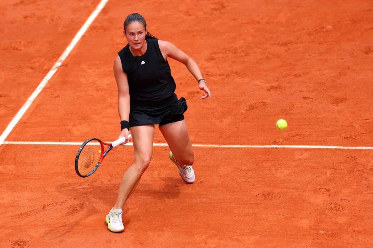 Kasatkina perd à Rouen après avoir lâché le premier set