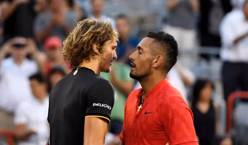 Kyrgios répond s’il est jaloux du premier Grand Chelem de Zverev