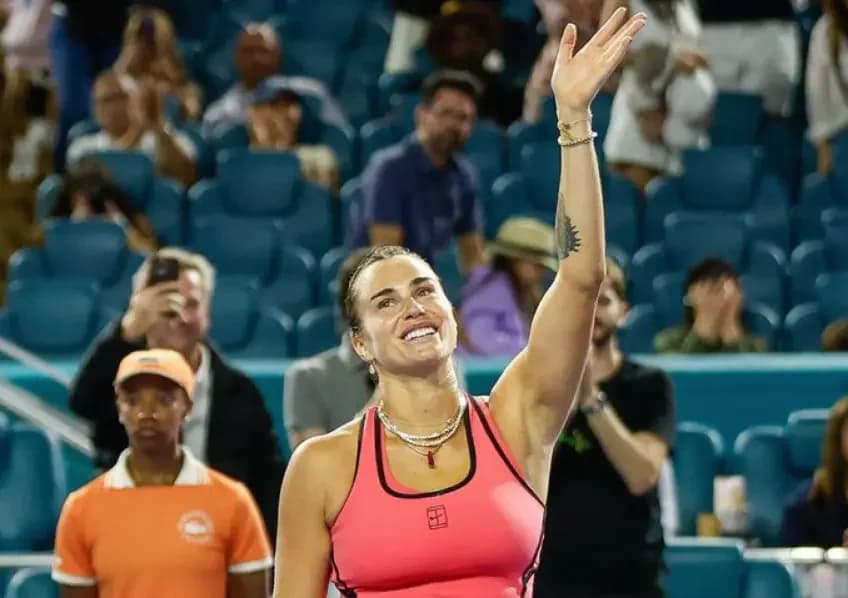 Miami Open : Sabalenka en quarts après sa victoire sur Zheng
