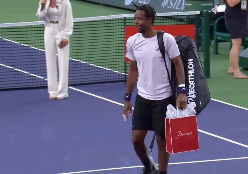 Monfils quitte Indian Wells pour la dernière fois