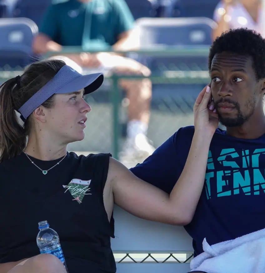Monfils et Svitolina : la photo “non approuvée” avant la finale