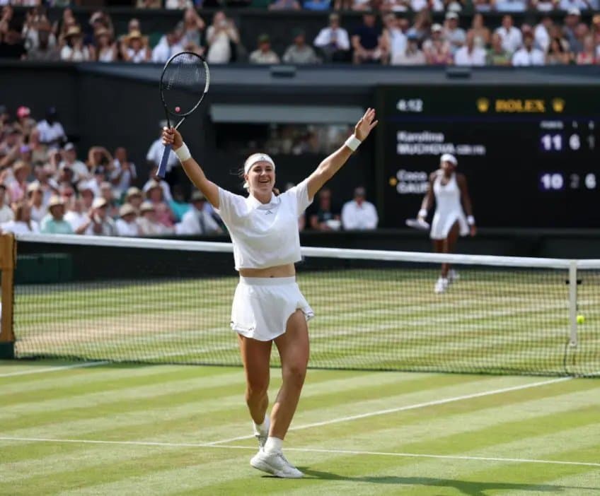 Muchova bat Gauff en finale de Wimbledon : Rusedski espère