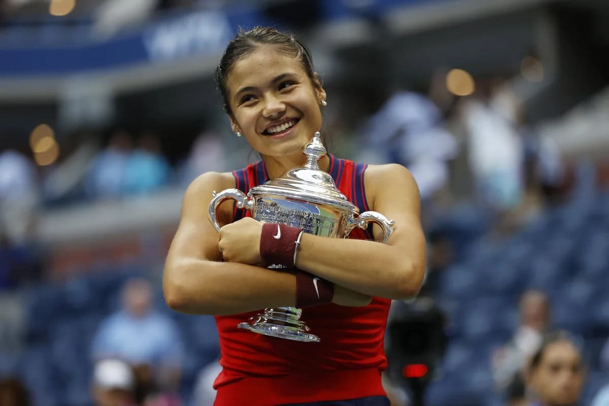 Raducanu : Wimbledon et l'US Open 2021, une histoire à part