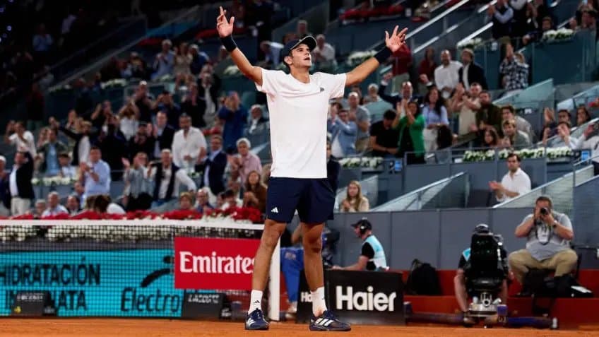 Rafael Jodar bat Joao Fonseca au 4e tour à Madrid