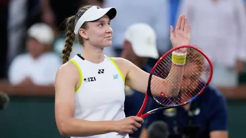 Rybakina nouveau numéro 2 mondial après Indian Wells