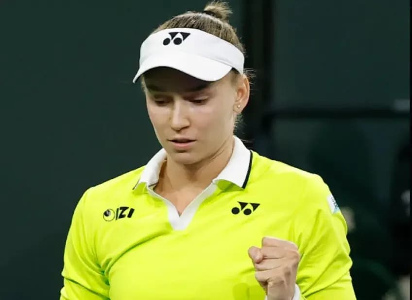 Rybakina en quarts à Indian Wells après le forfait de Kartal