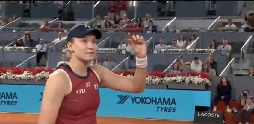 Rybakina s’énerve à Madrid et renverse Zheng Qinwen