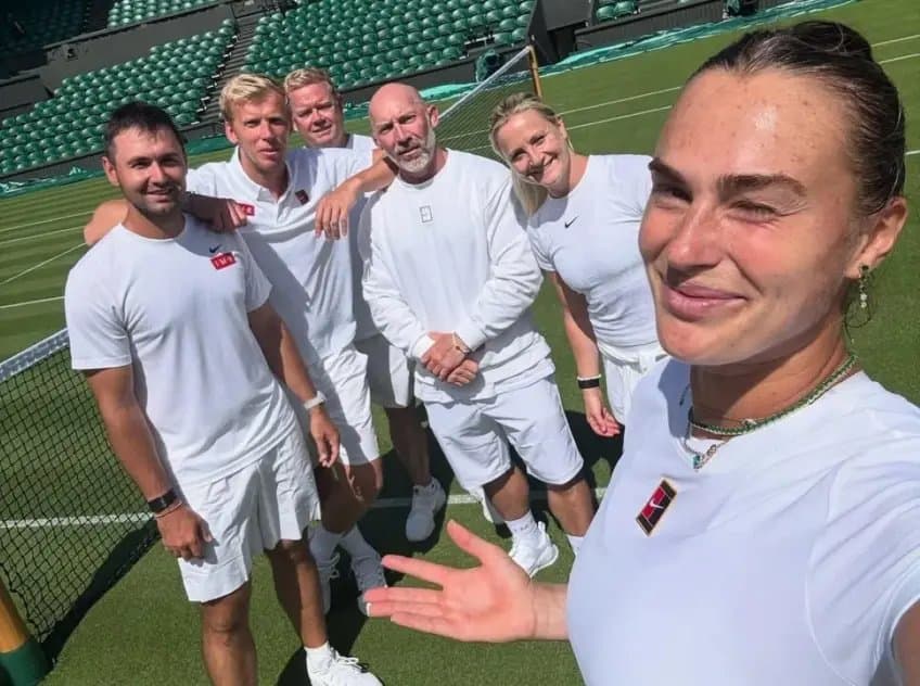 Sabalenka explique pourquoi elle s’entoure majoritairement de Biélorusses