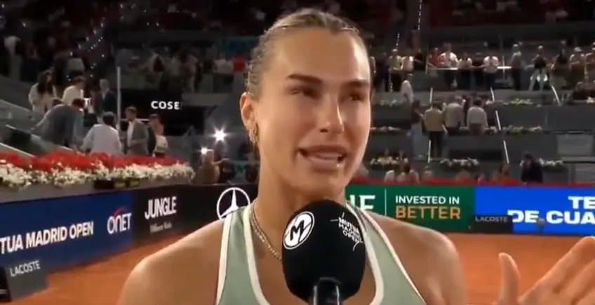 Sabalenka à Madrid : la foule bascule, Cristian passe en 32es