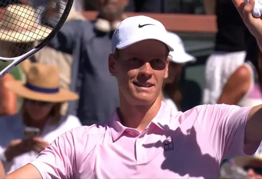 Sinner en demie à Indian Wells après un 6-1 6-2 expéditif