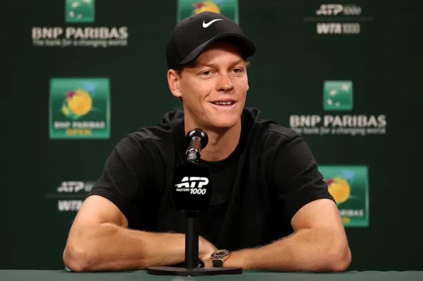 Sinner à Indian Wells : la balle de match, puis la conférence
