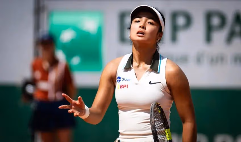 Strasbourg : Oleksandra Oliynykova bat Alexandra Eala