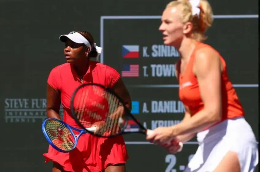 Townsend en larmes avant la finale d'Indian Wells