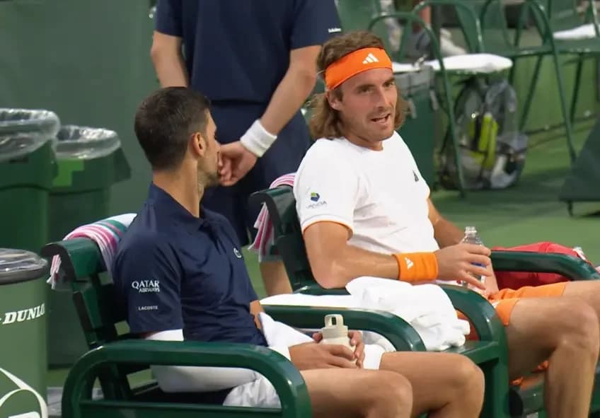 Tsitsipas, premier joueur à jouer avec les trois Big 3
