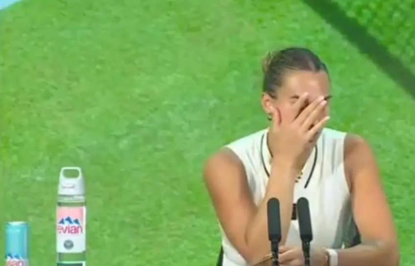 Wimbledon 2026 : Sabalenka s’est trompée de mot en conférence