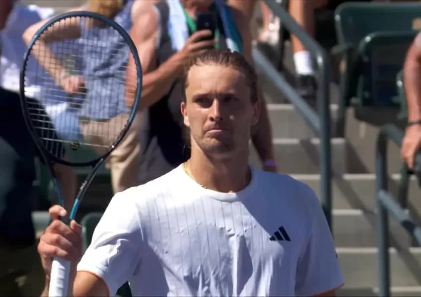 Zverev en demie à Indian Wells pour la première fois